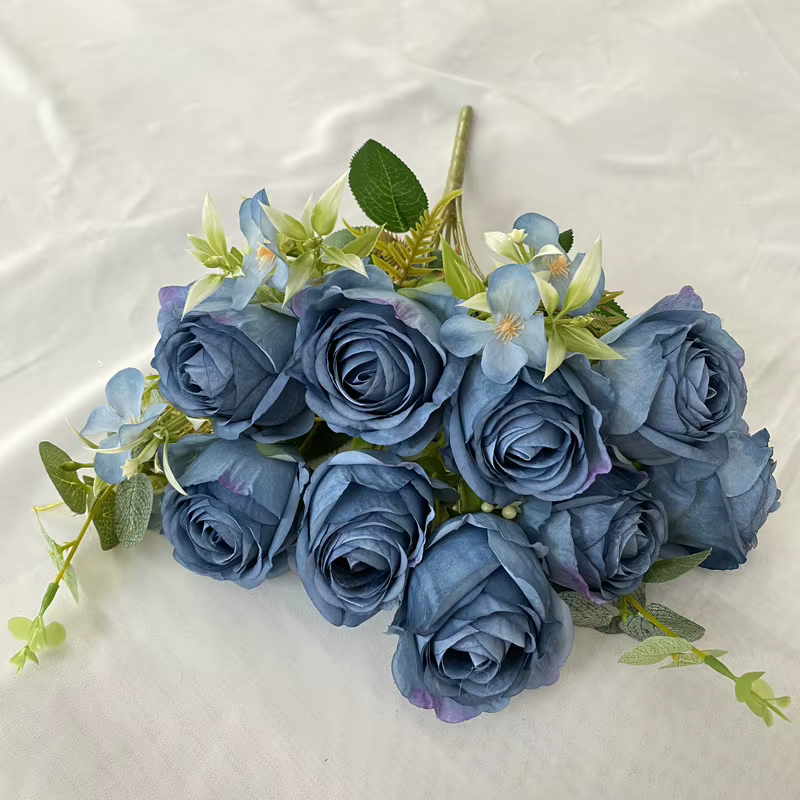 Fausses fleurs en soie