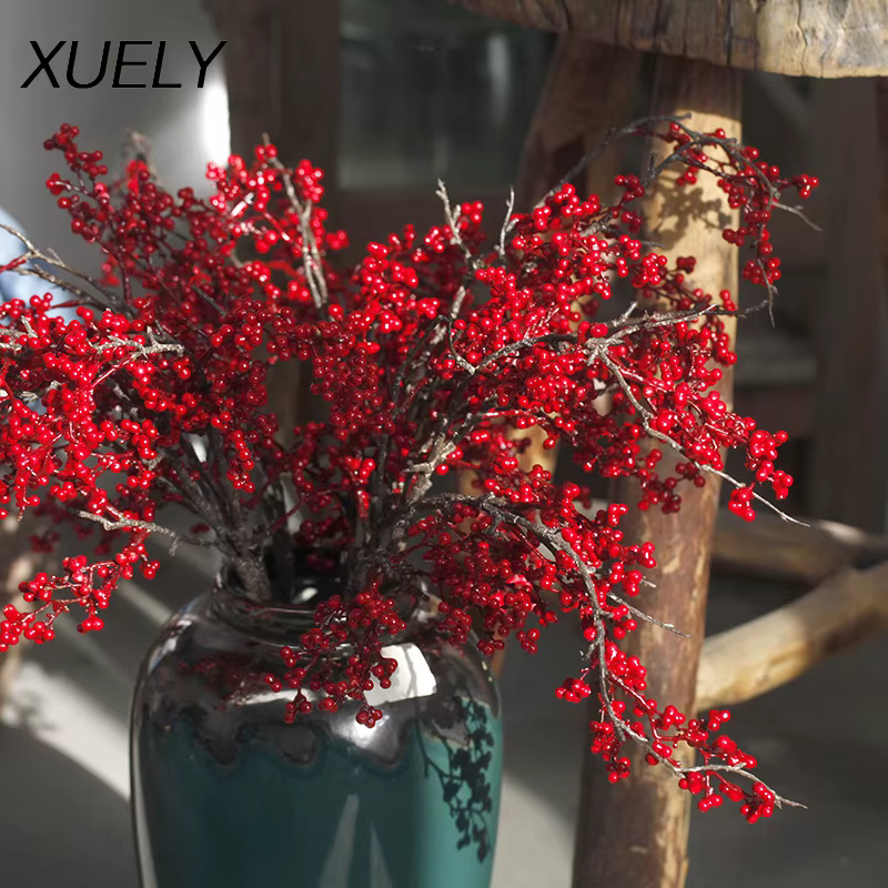 Fleur artificielle de noël
