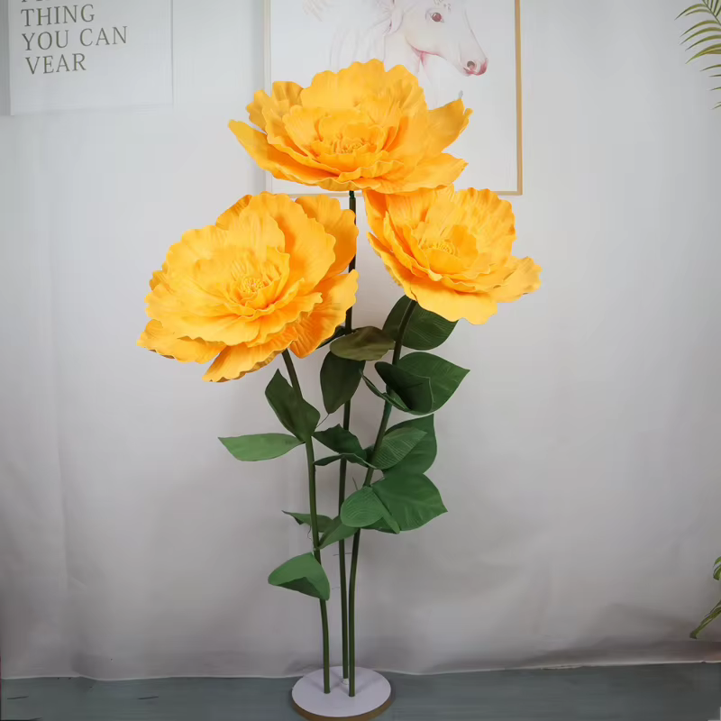 Pivoines artificielles de 60CM de diamètre