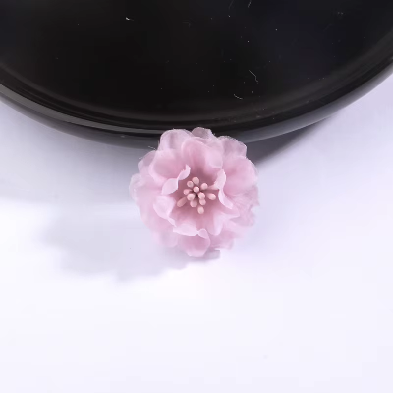 Fleurs artificielles en mousseline de soie