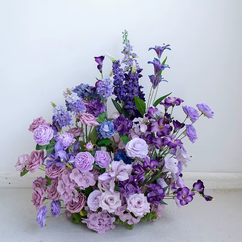 Décoration florale de luxe 5D pour mariage
