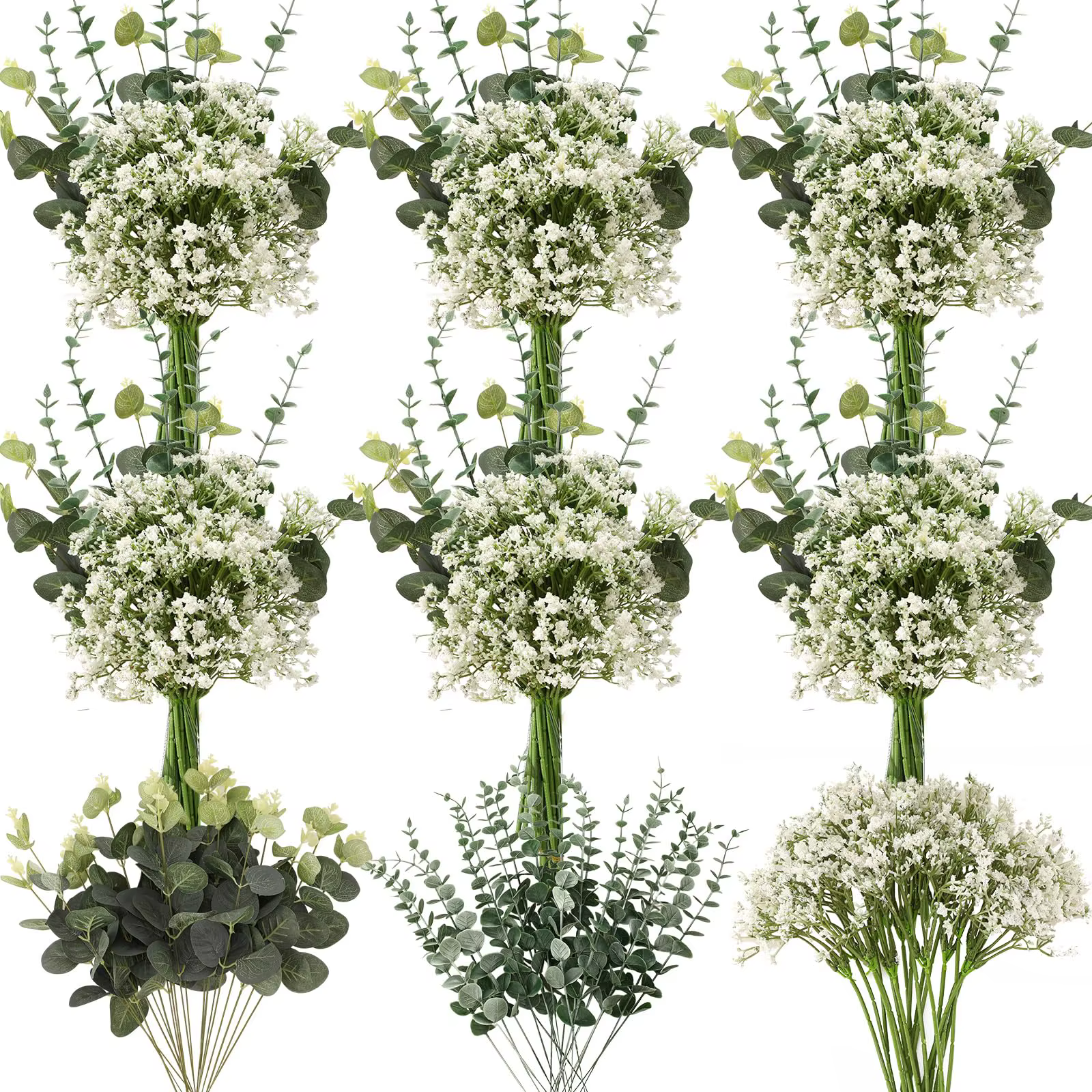 Bouquet de pouvez-vous psophile Artificielle en Plastique