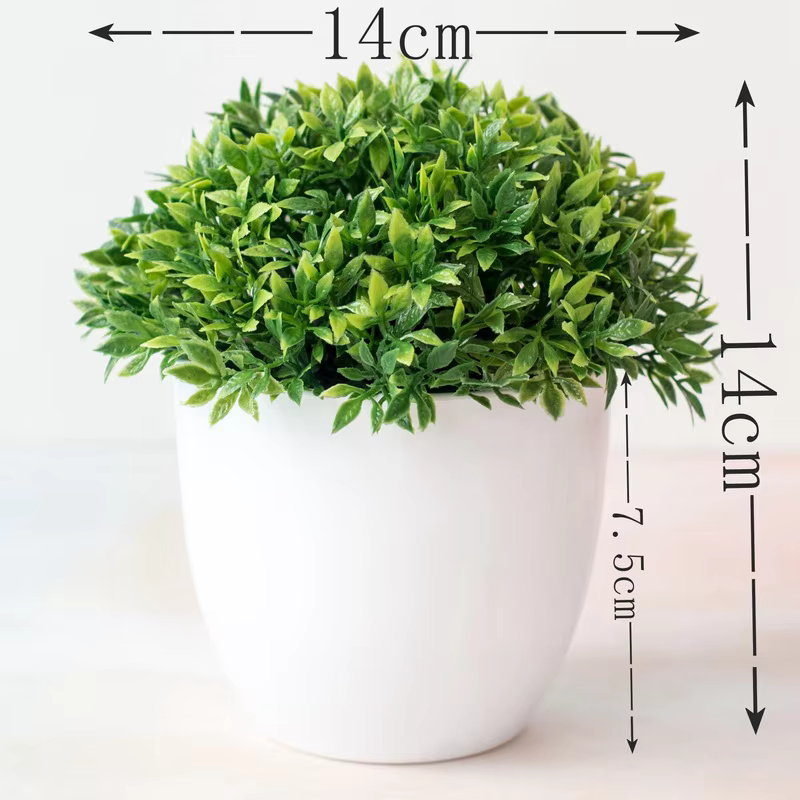 Plantes artificielles bonsaï vert