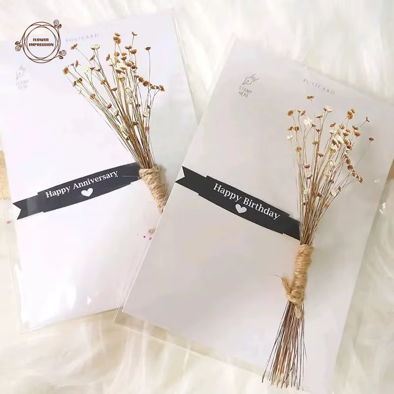 50pcs petite étoile marguerite fleurs séchées décor de mariage