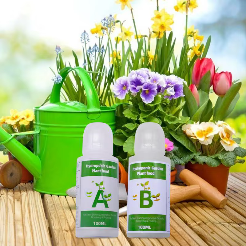 Engrais hydroponique A et B pour plantes de jardin
