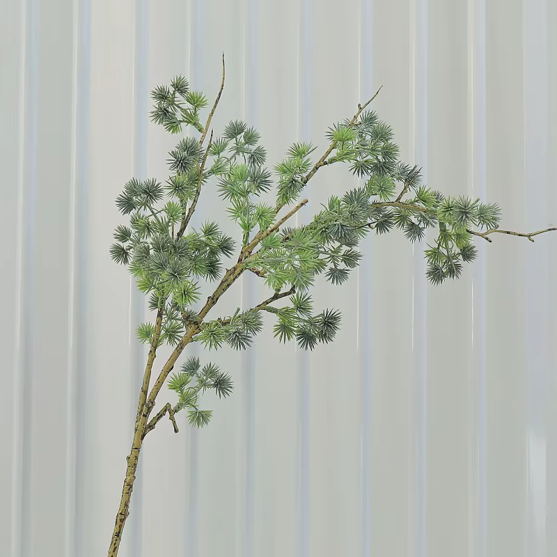 3 pièces de branches de pin chinois simulées