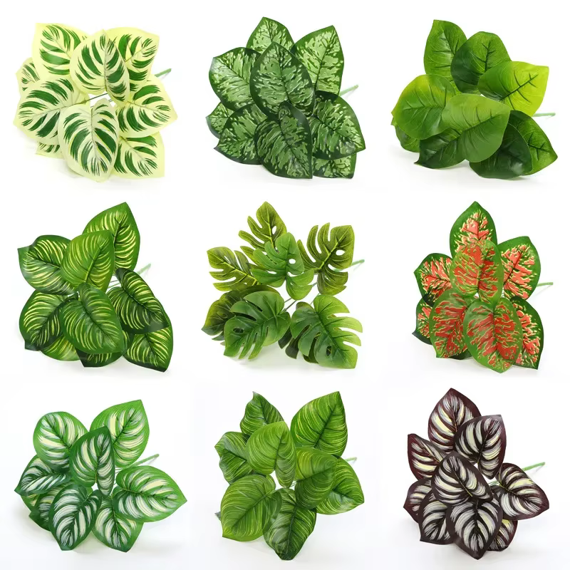 Feuilles de Monstera Artificielles