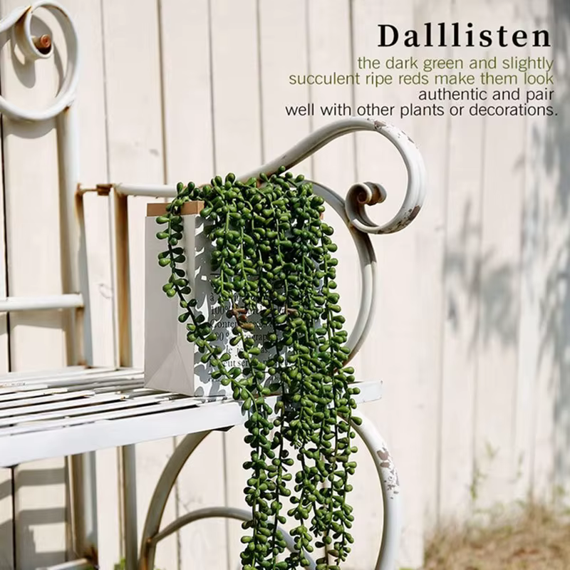 Plantes artificielles en plastique