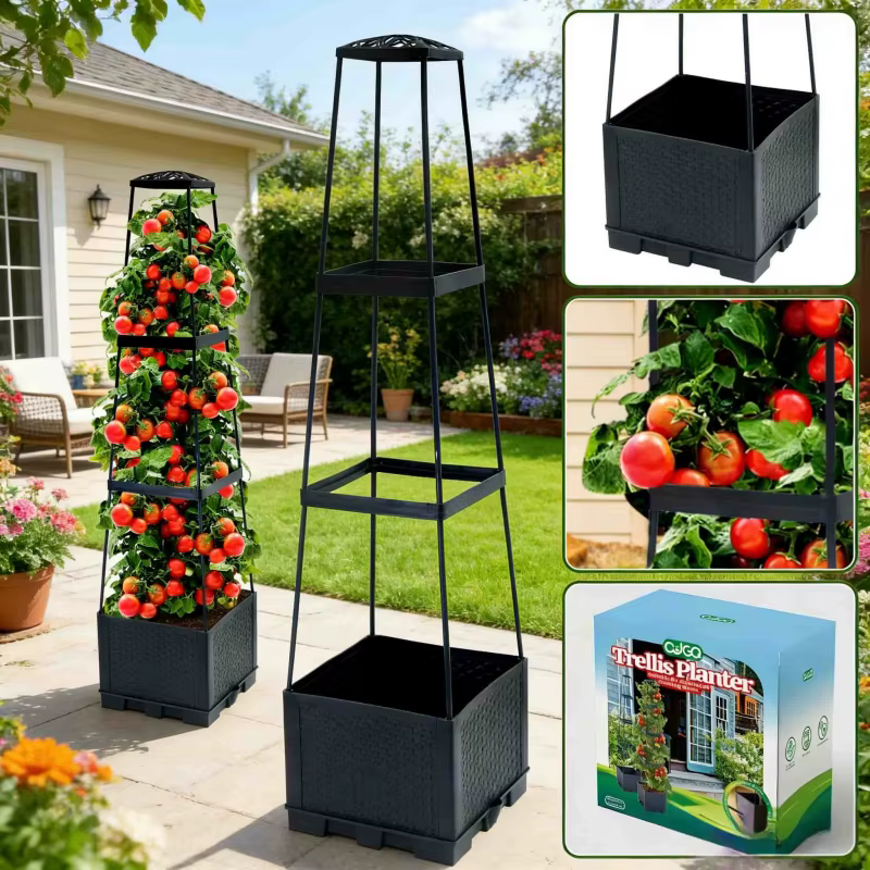 Support de plantes grimpantes trapézoïdal de 44