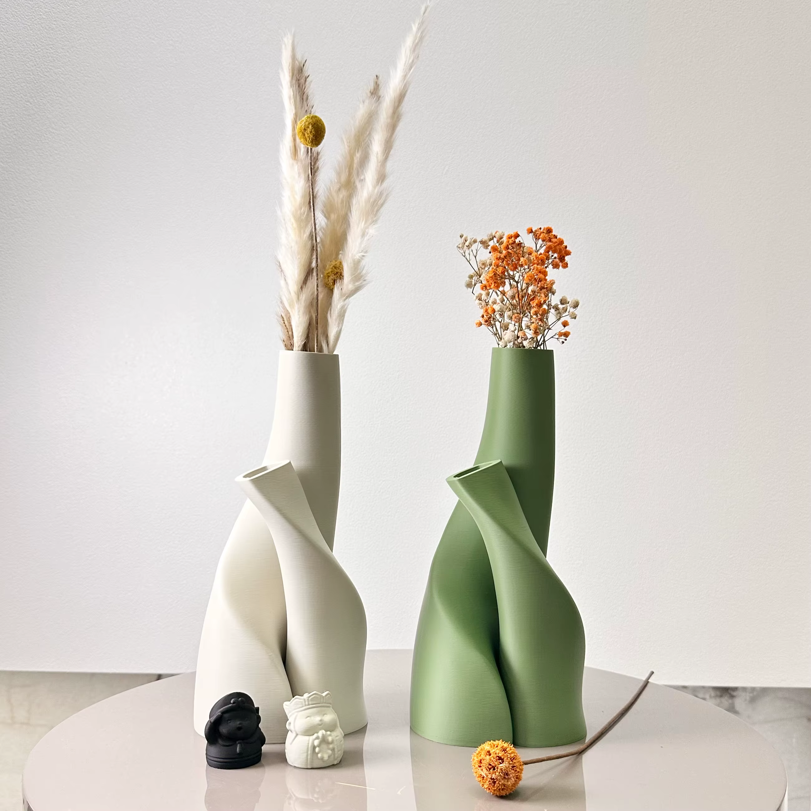 Ensemble de 2 pièces de Vase Double de forme spéciale