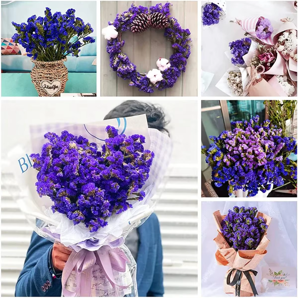 Bouquet de fleurs naturelles