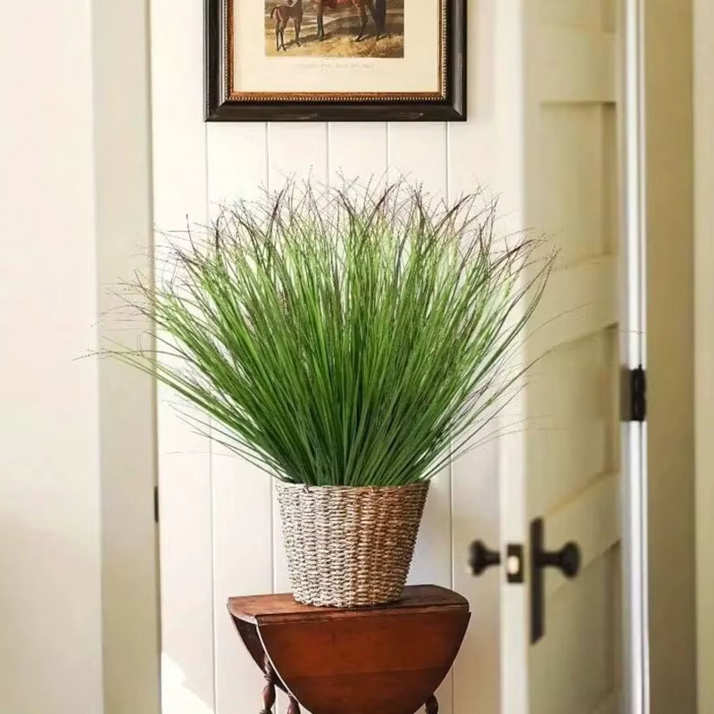 Fausse verdure d'herbe d'oignon artificielle
