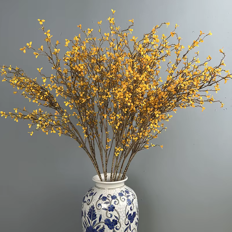6 pièces de plantes artificielles en plastique
