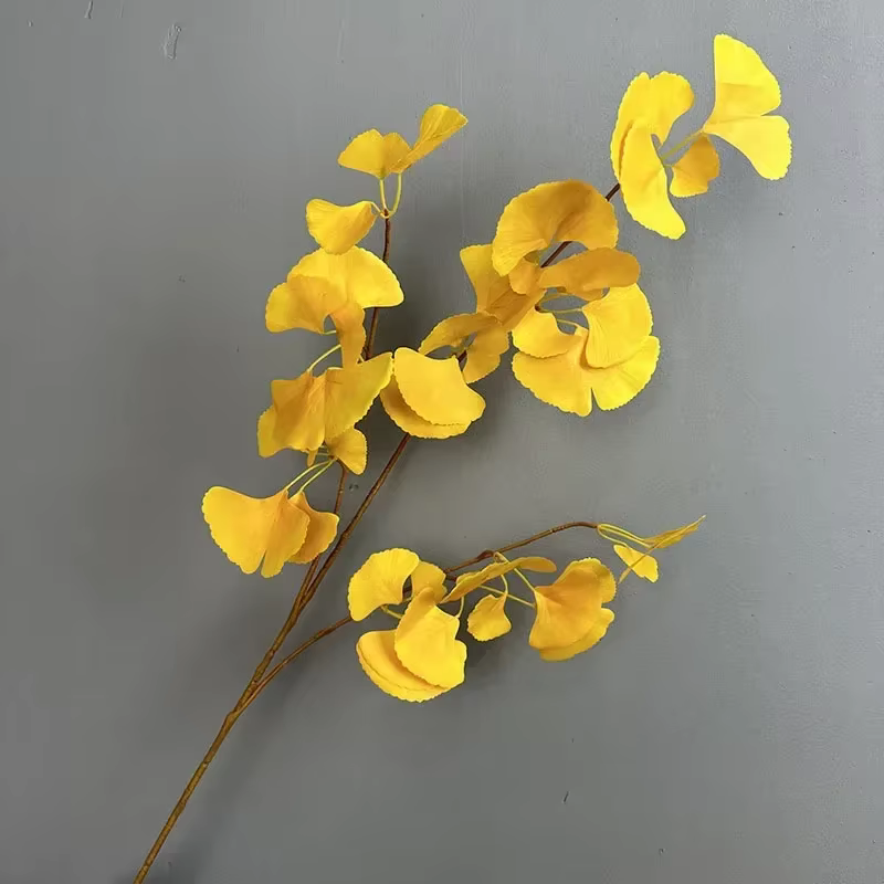 Feuilles de Ginkgo artificielles