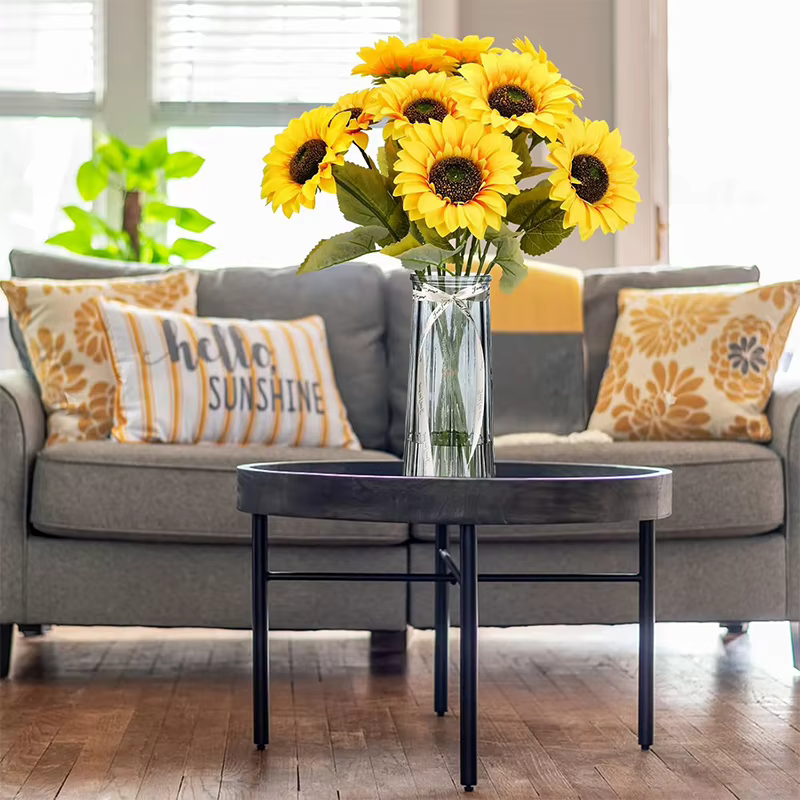 Bouquet de fleurs de tournesol artificielles en vrac