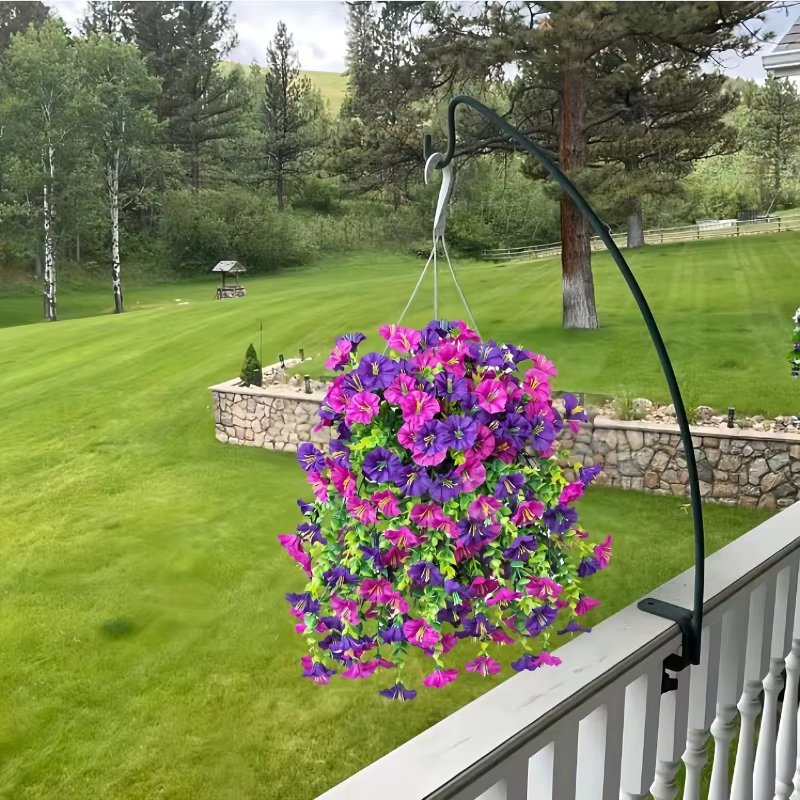Fleurs artificielles suspendues 75CM