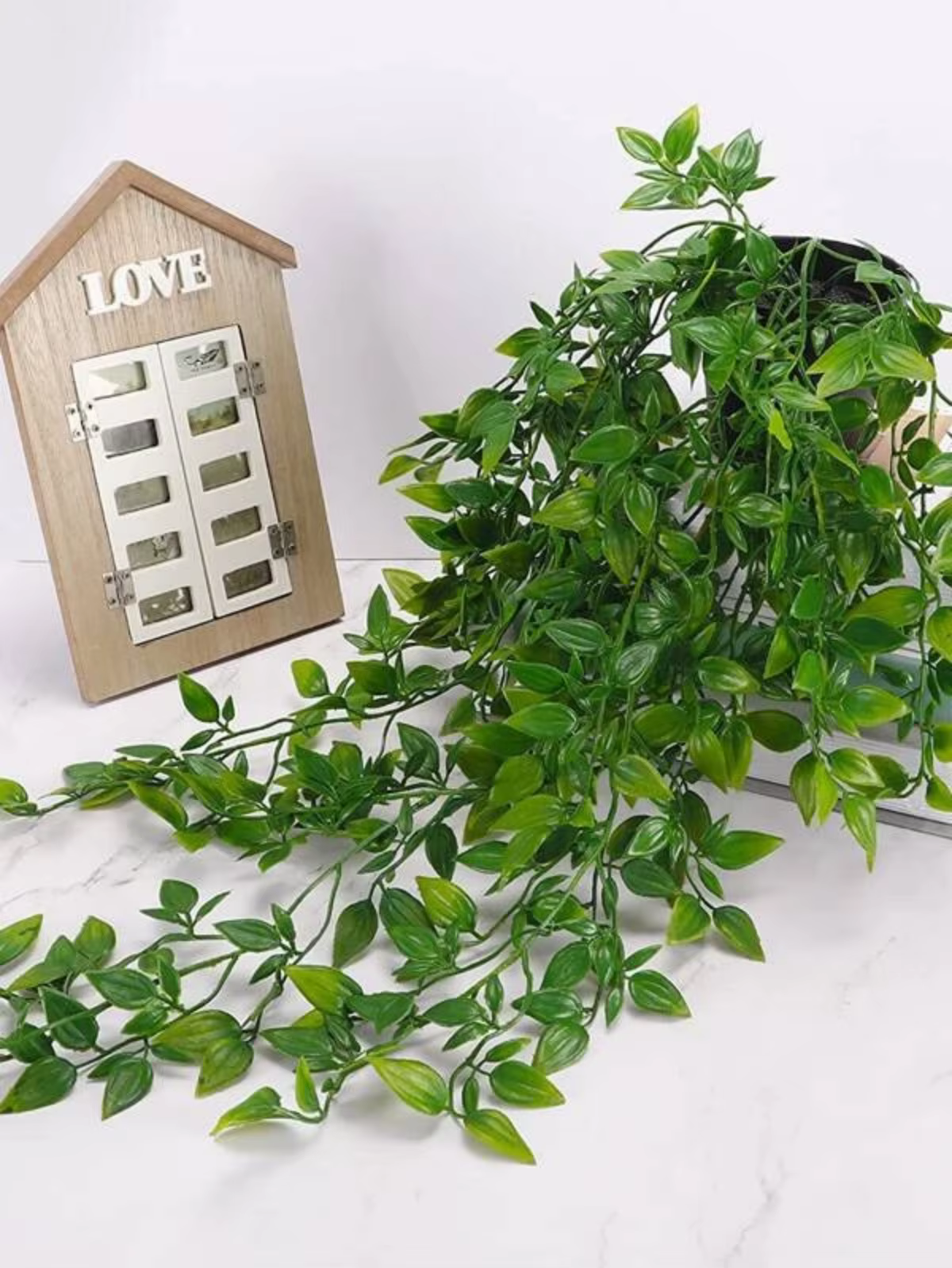 Plantes artificielles suspendues 34 pouces