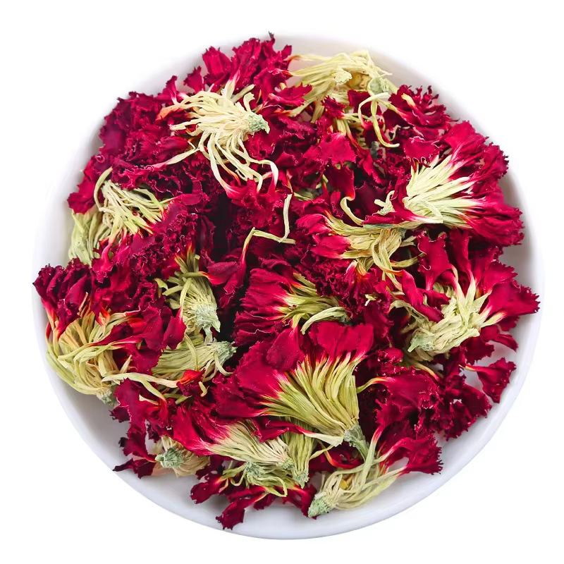 Pétales de carnation naturels séchés de haute qualité pour la fabrication de savons