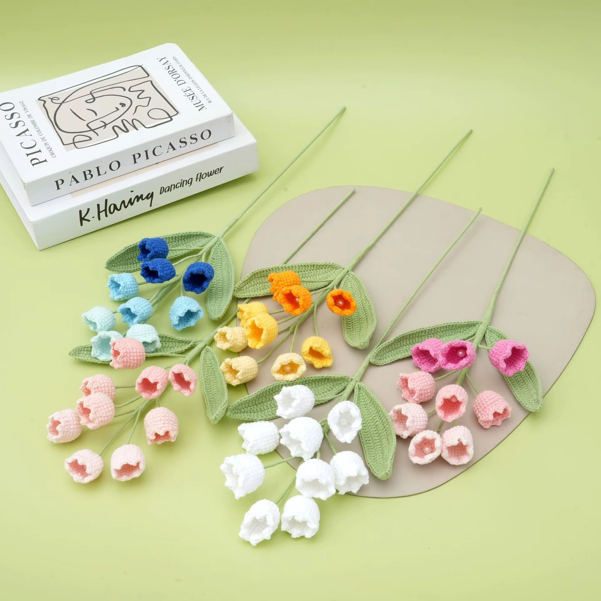 Bouquet de fleurs au crochet