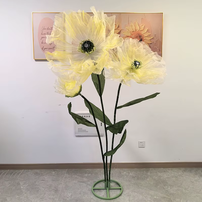 Fleurs artificielles pour décoration de mariage