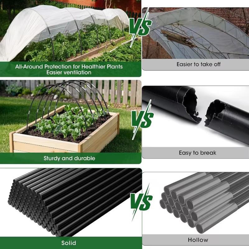 Cerceaux de serre, Support pour plantes de jardinage