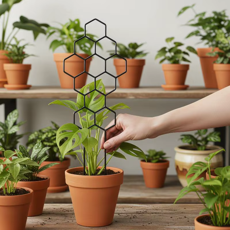 Support de plante d'intérieur et d'extérieur