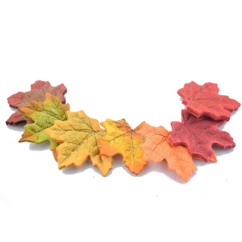 Feuilles d'érable simulées
