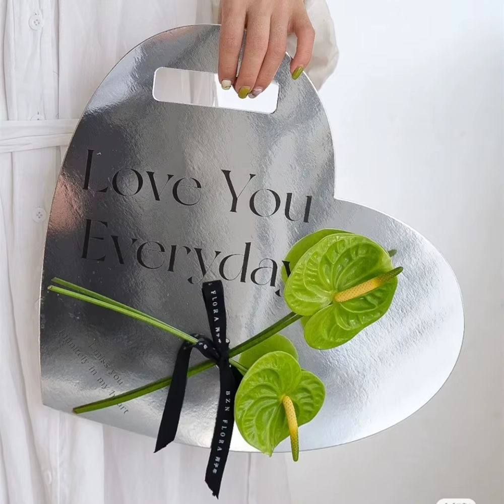 Boîte d'emballage cadeau de fleurs pour la fête des mères