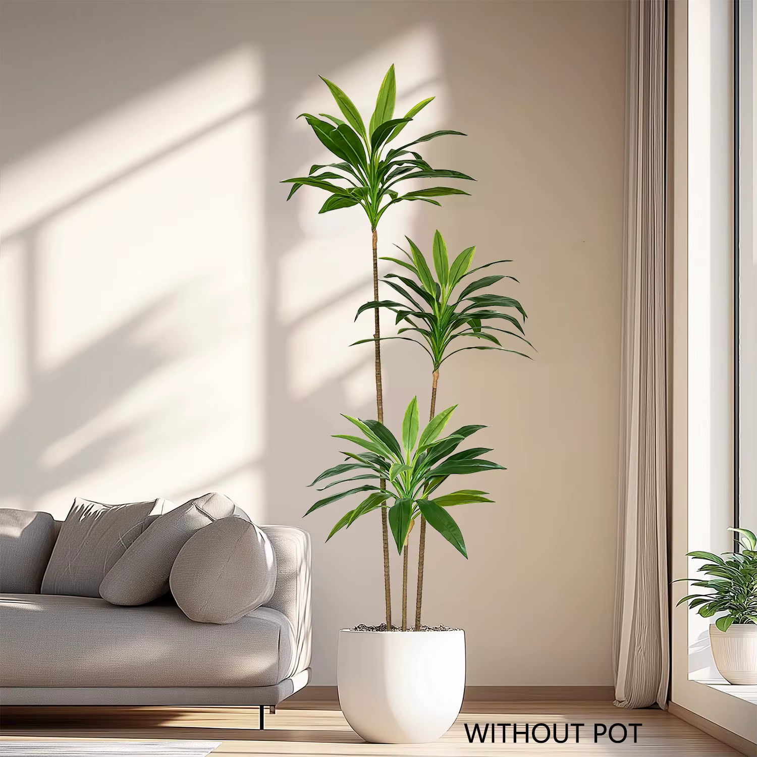Plante artificielle en bambou pour aménagement paysager