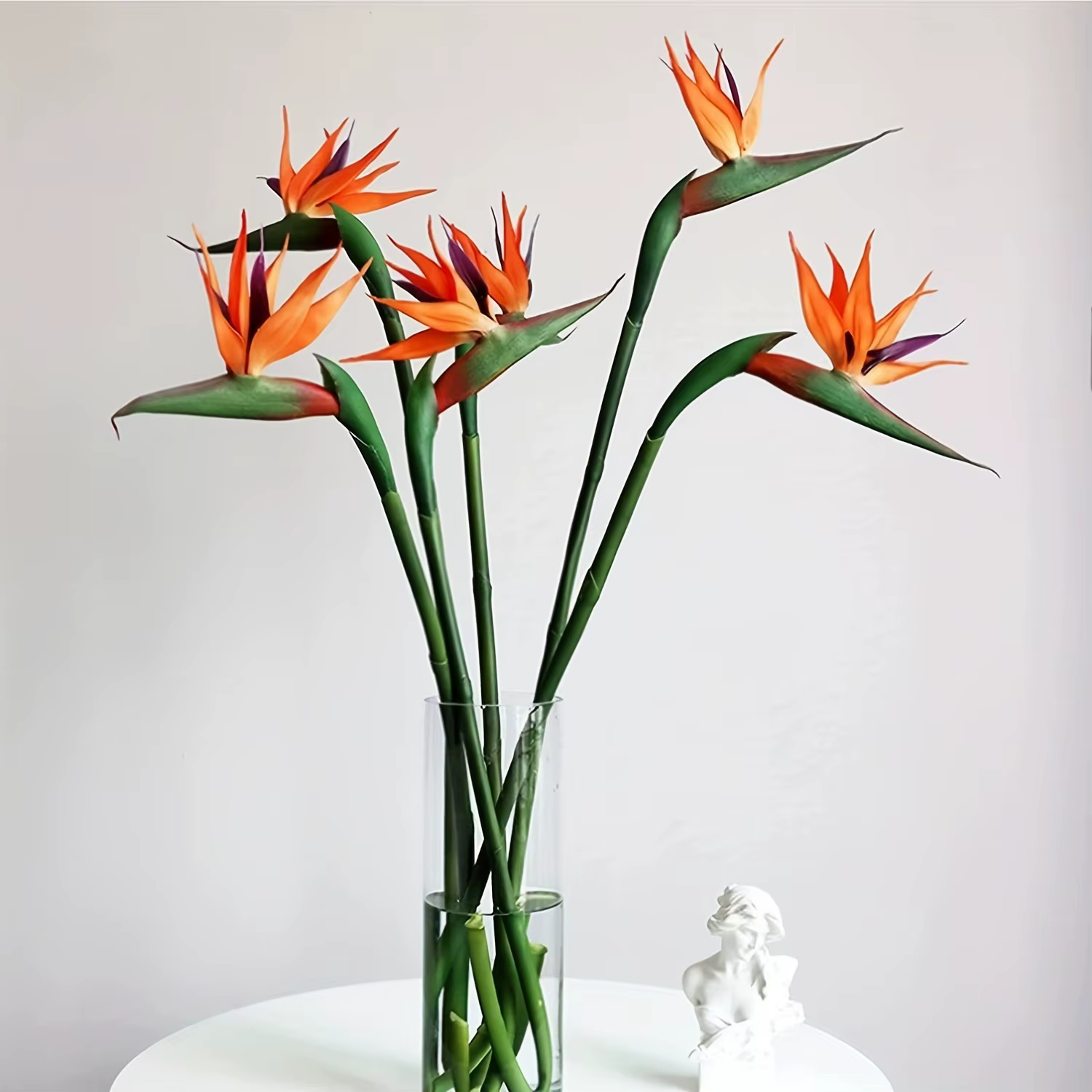 Fleurs artificielles d'oiseau du paradis