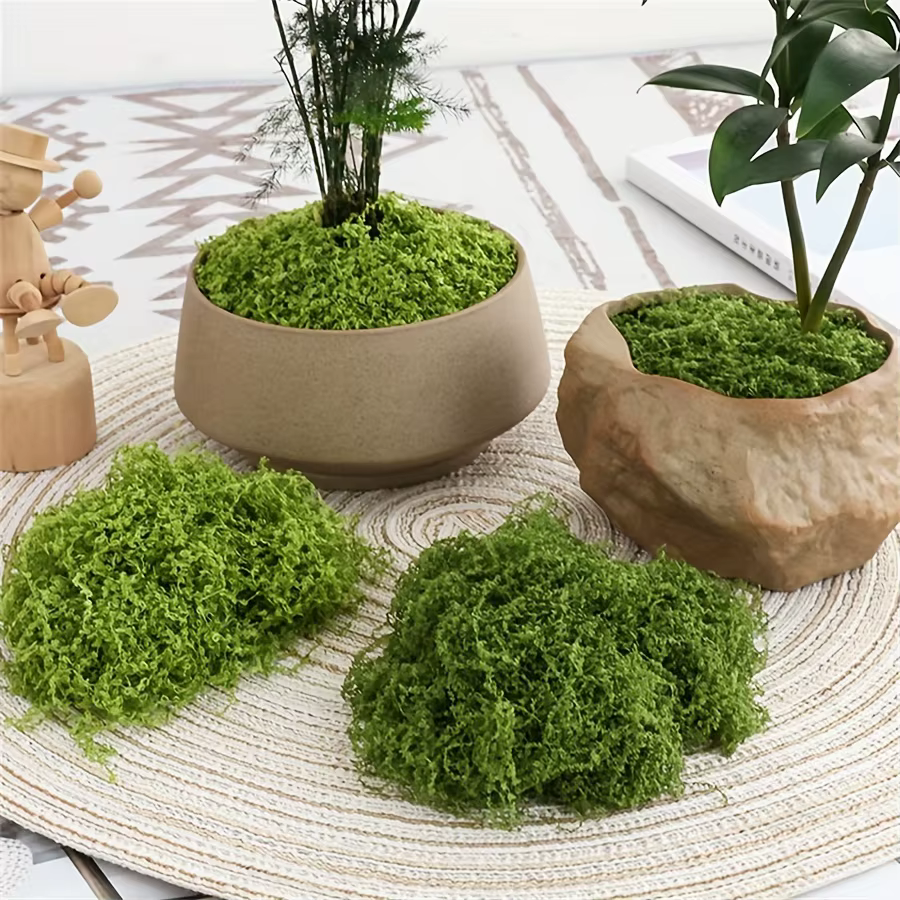 Mousse artificielle de simulation de micro paysage pour plantes en pot