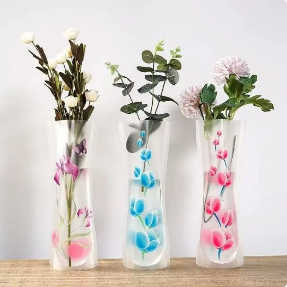 Vase pliant pliable créatif en PVC