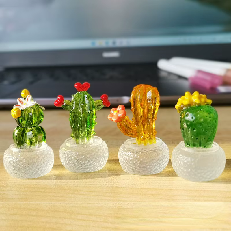 Simulation créative de plante de Cactus