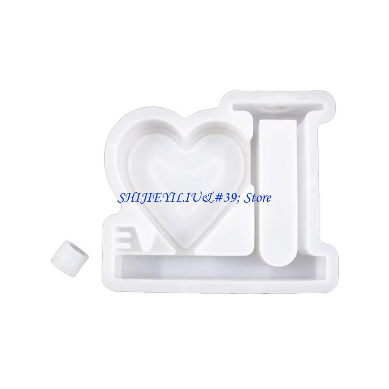 E21f Love Flower Vase Hydroponic Plant Propagation Station Moule silicone