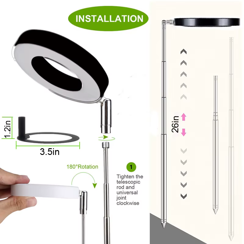Lampe de croissance LED pour plantes d'intérieur