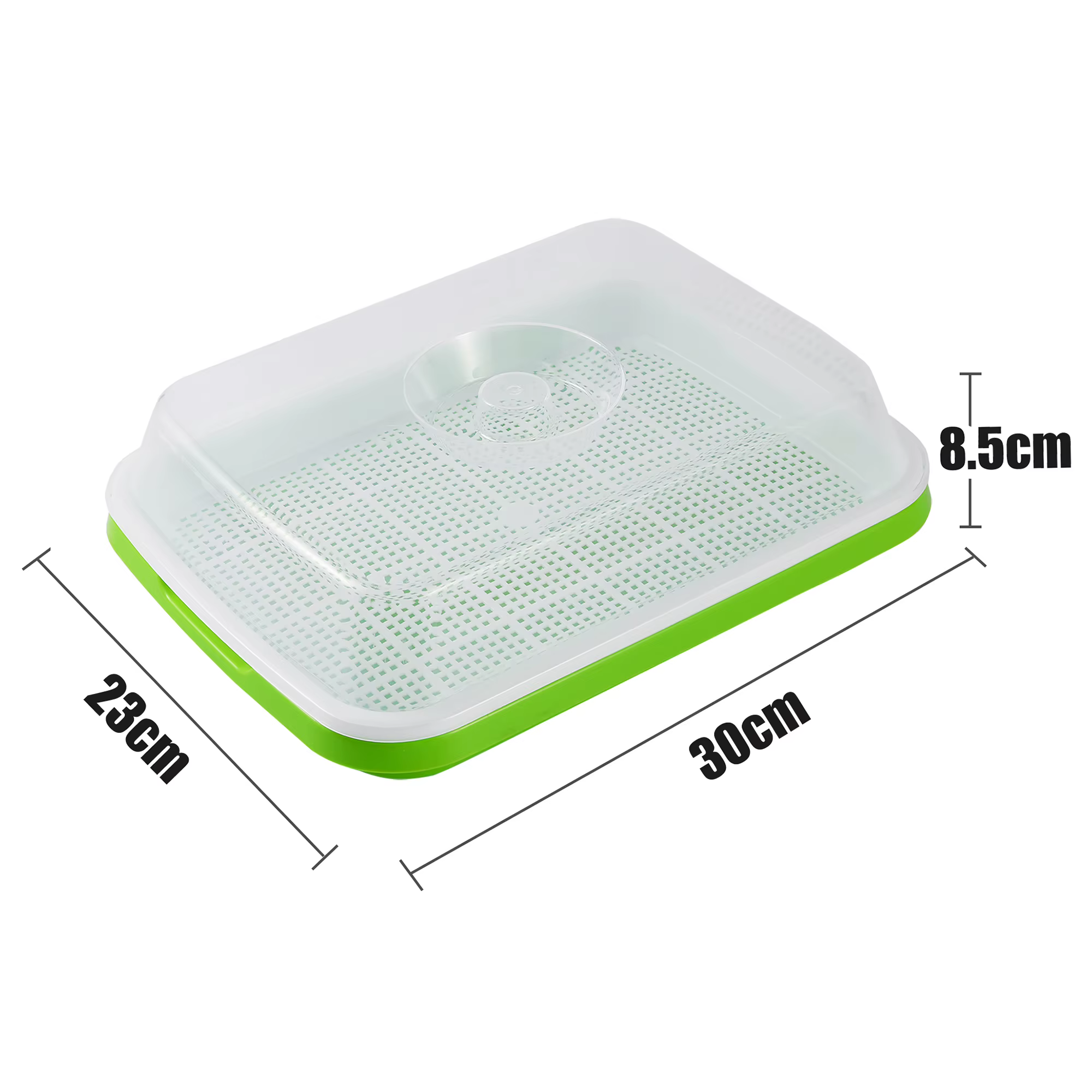 1 ensemble plat de germination Pot de culture hydroponique semis de légumes haricots Pot