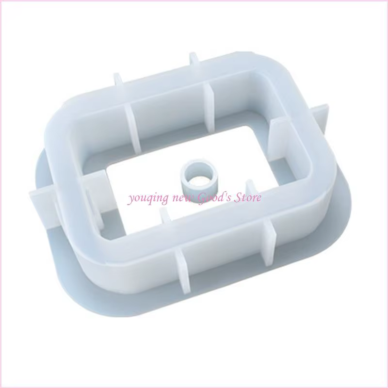 57qa mur suspendu en acrylique tube tube tube silicone