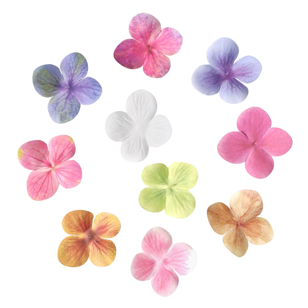 50/100 pièces Rose fleurs artificielles pétale 4.5CM fausse fleur pour la décoration de la maison