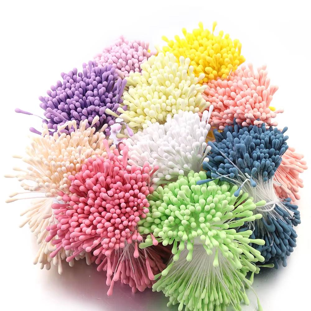 400/800 pièces fleurs étamine 57mm bricolage