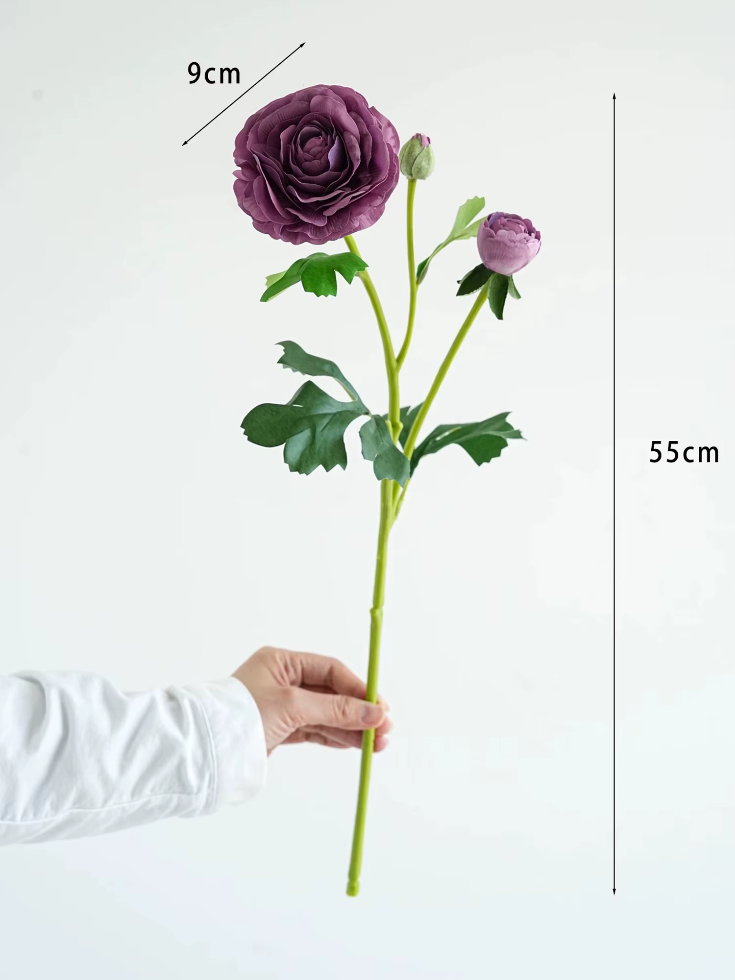 Fleurs artificielles de ranunculus