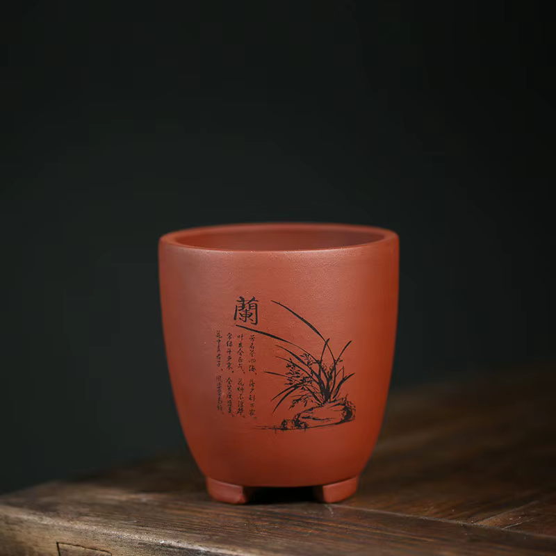 Pot de fleurs de sable violet pour plantes succulentes