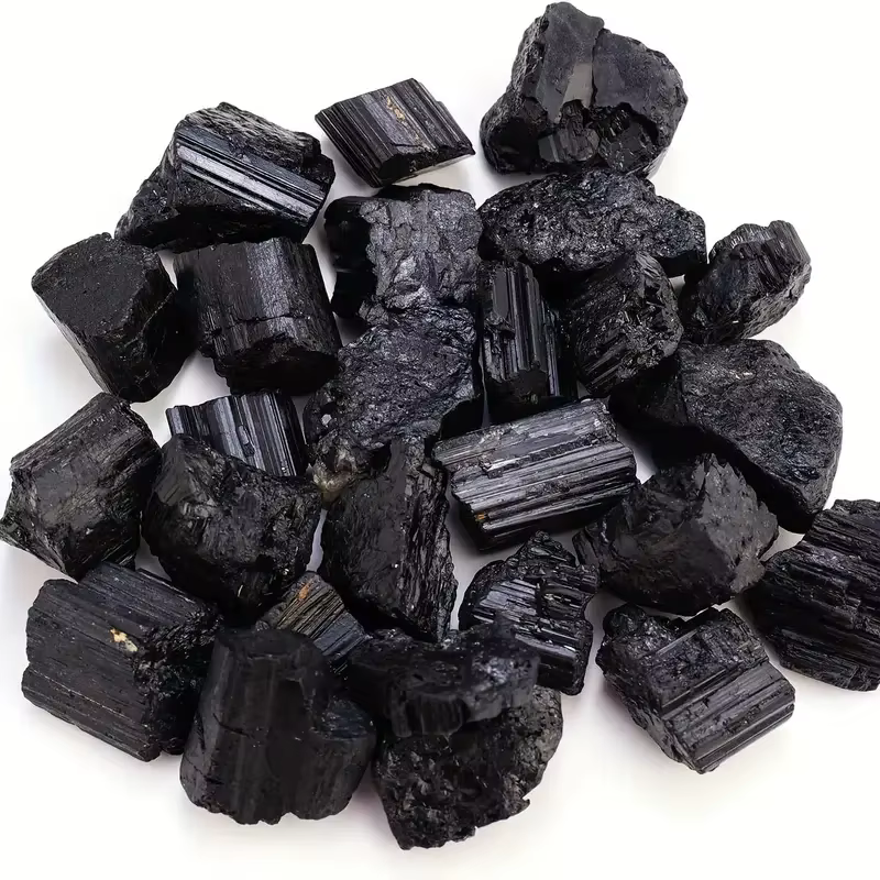 Citronapimen-Tourmaline Noire Naturelle