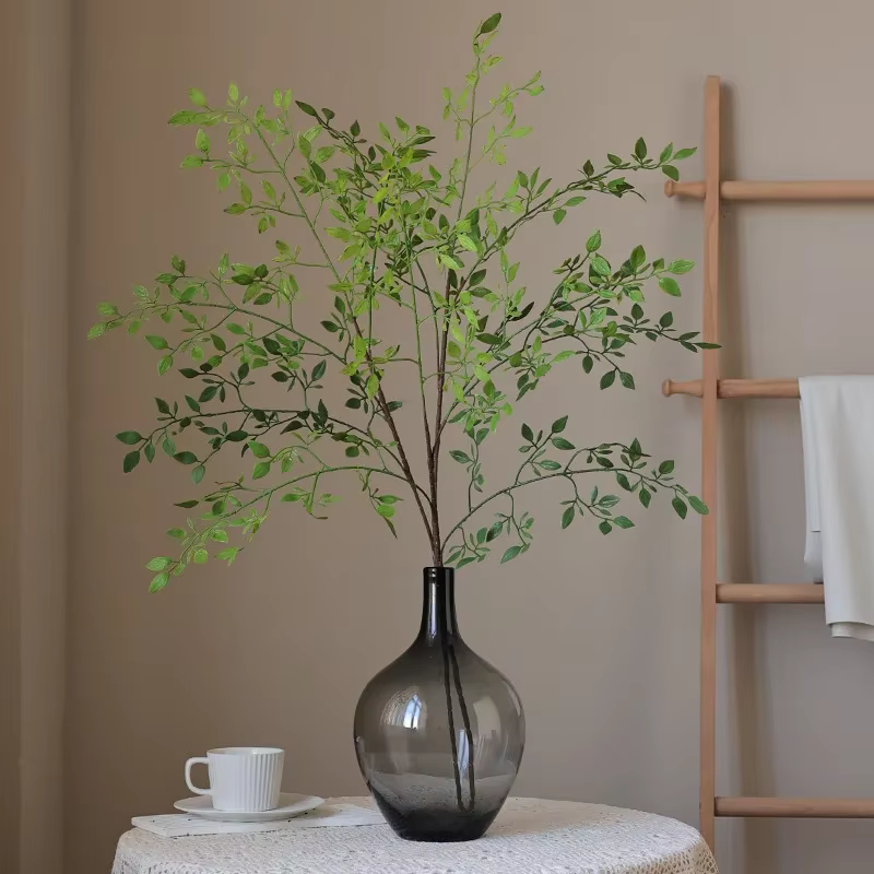 Plantes vertes artificielles Ntalk an bambou