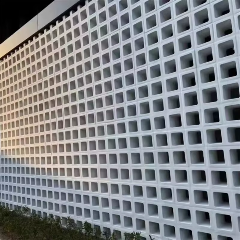 Les moules en ciment sont utilisés pour la décoration ajourée des murs intérieurs et extérieurs du jardin mettant en valeur un moule personnalisé en béton