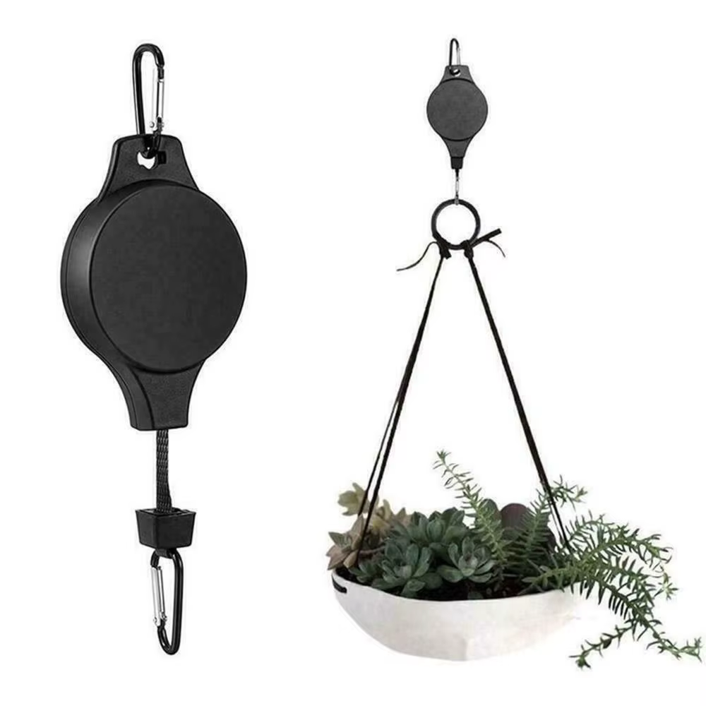 Crochets de jardinage rétractables robustes à verrouillage automatique