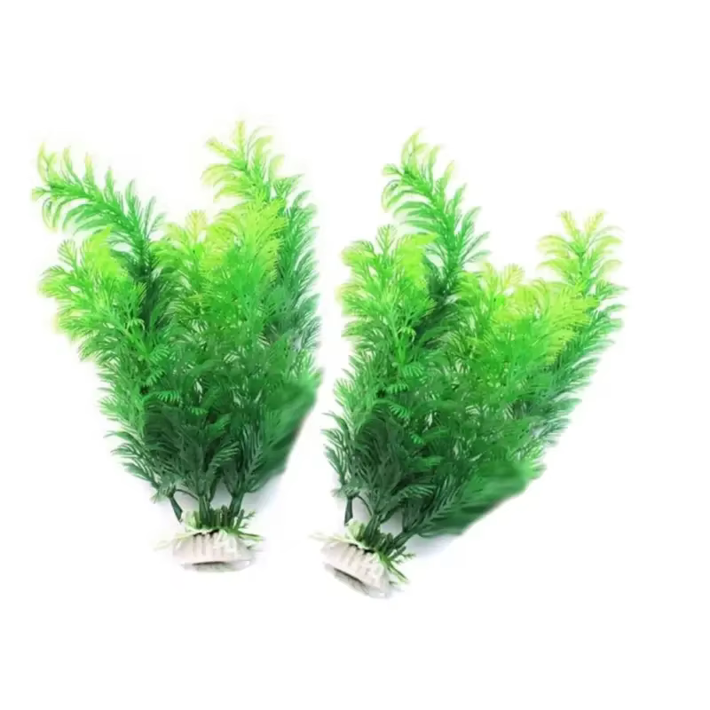 Plantes artificielles de décoration d'aquarium