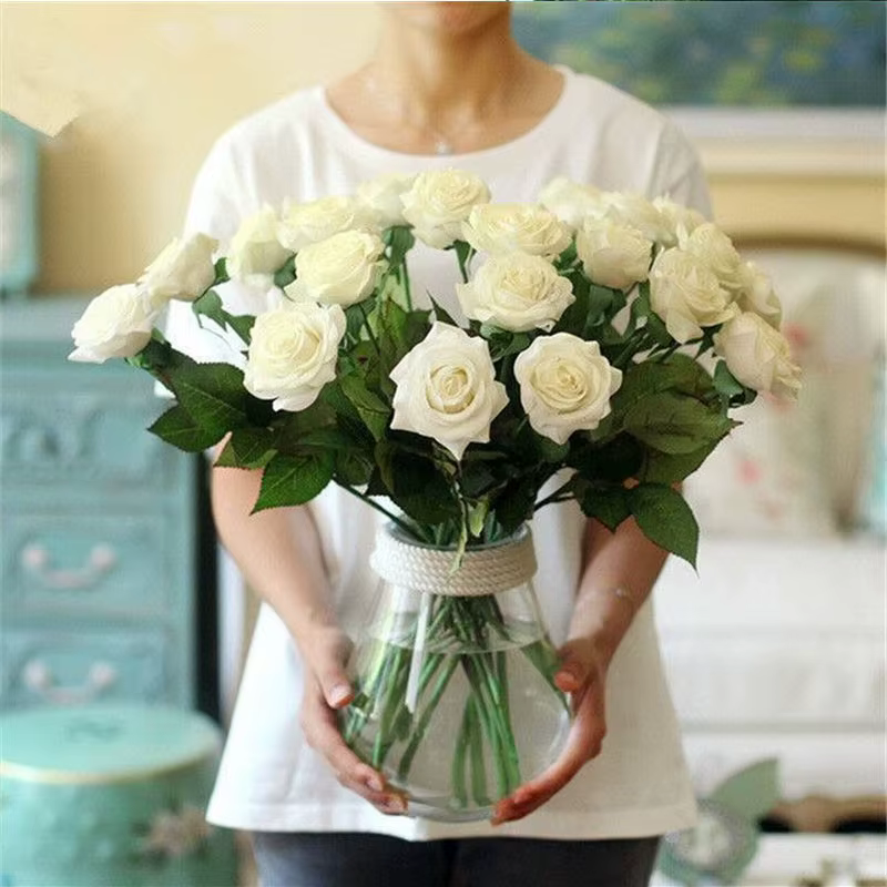 Fleurs artificielles en soie