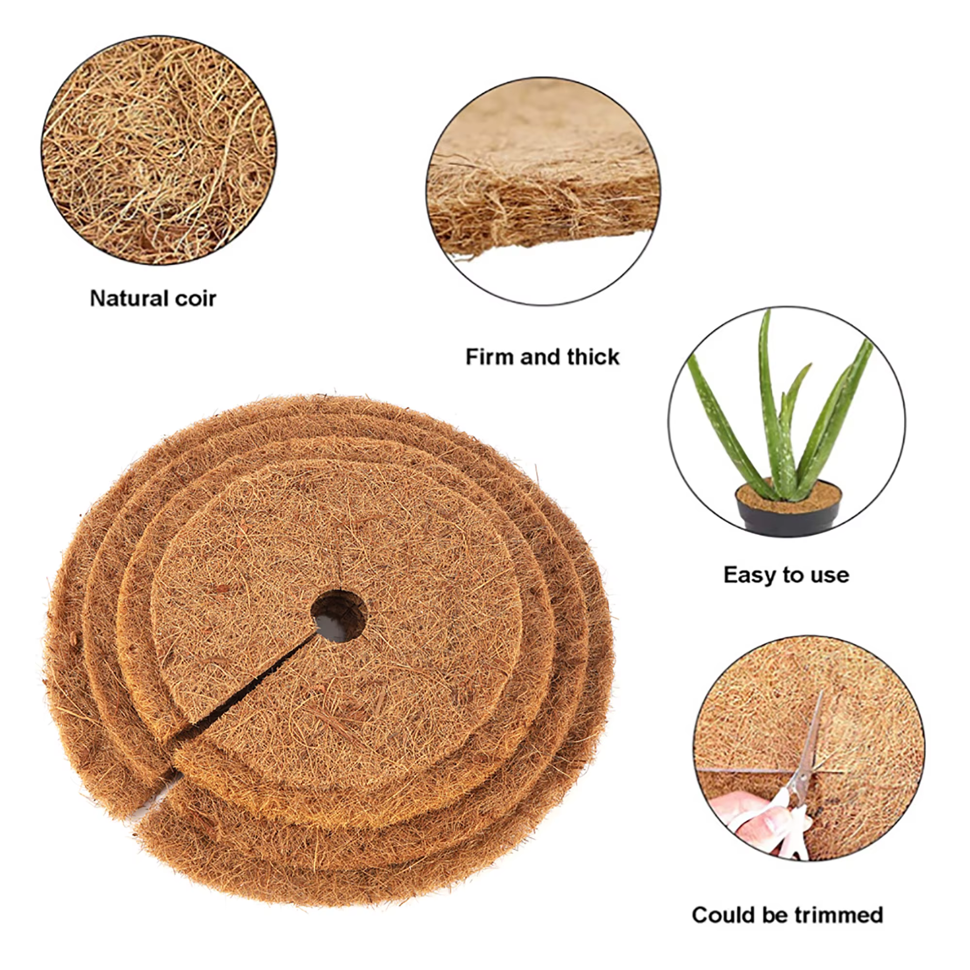 Tapis de protection en Fiber de noix de coco naturelle