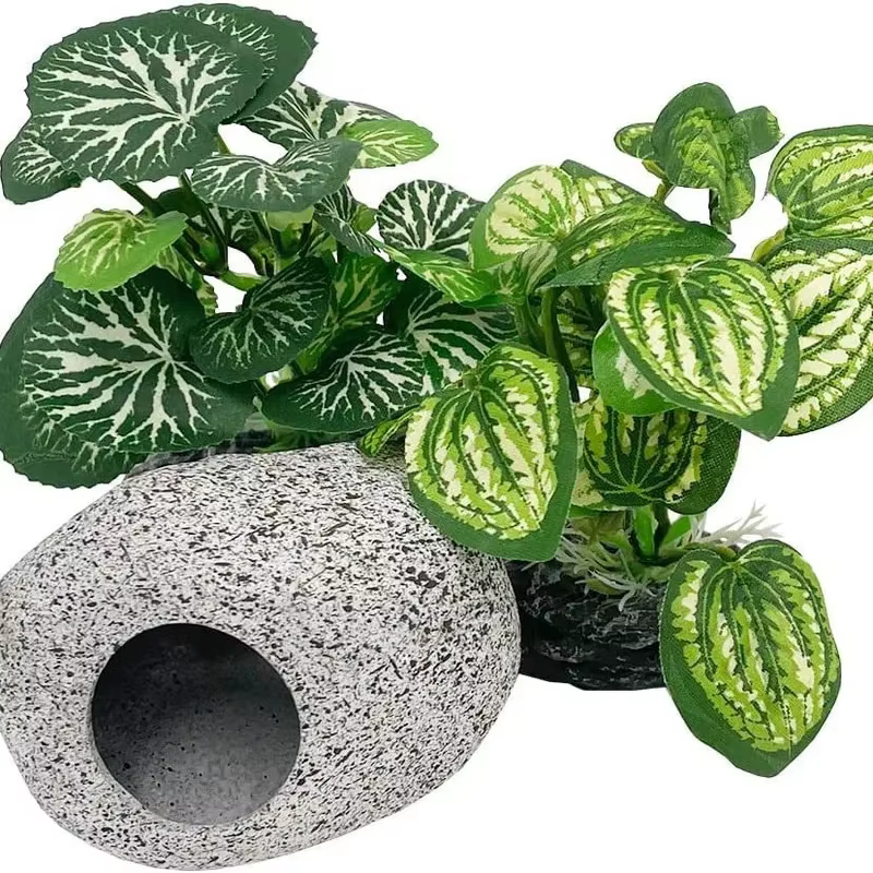 Ornements d'aquarium, plantes artificielles