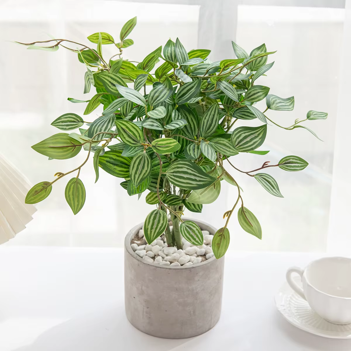 Plante Bonsaï Artificielle Verte pour Décoration Intérieure (Coin de Maison